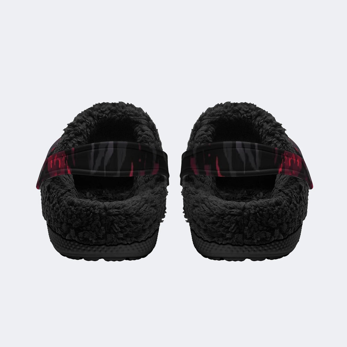 Inferno Skull - Fur Lined Slippers/Sandals