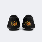 Sun And Moth Print - Slip On Shoes