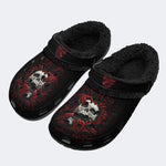 Horror Skeleton Hands - Fur Lined Slippers/Sandals
