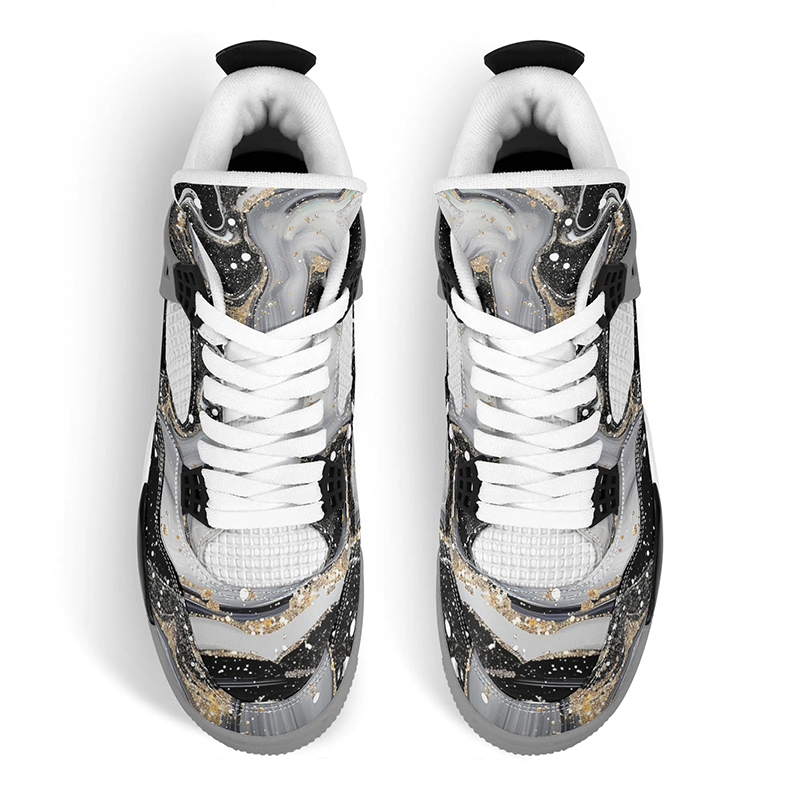 Dream Quicksand Print High Top Sneakers