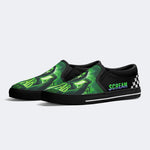 Horror Graphic Print - Slip On Shoes