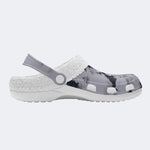 Unisex Ink Print - Fur Lined Slippers/Sandals