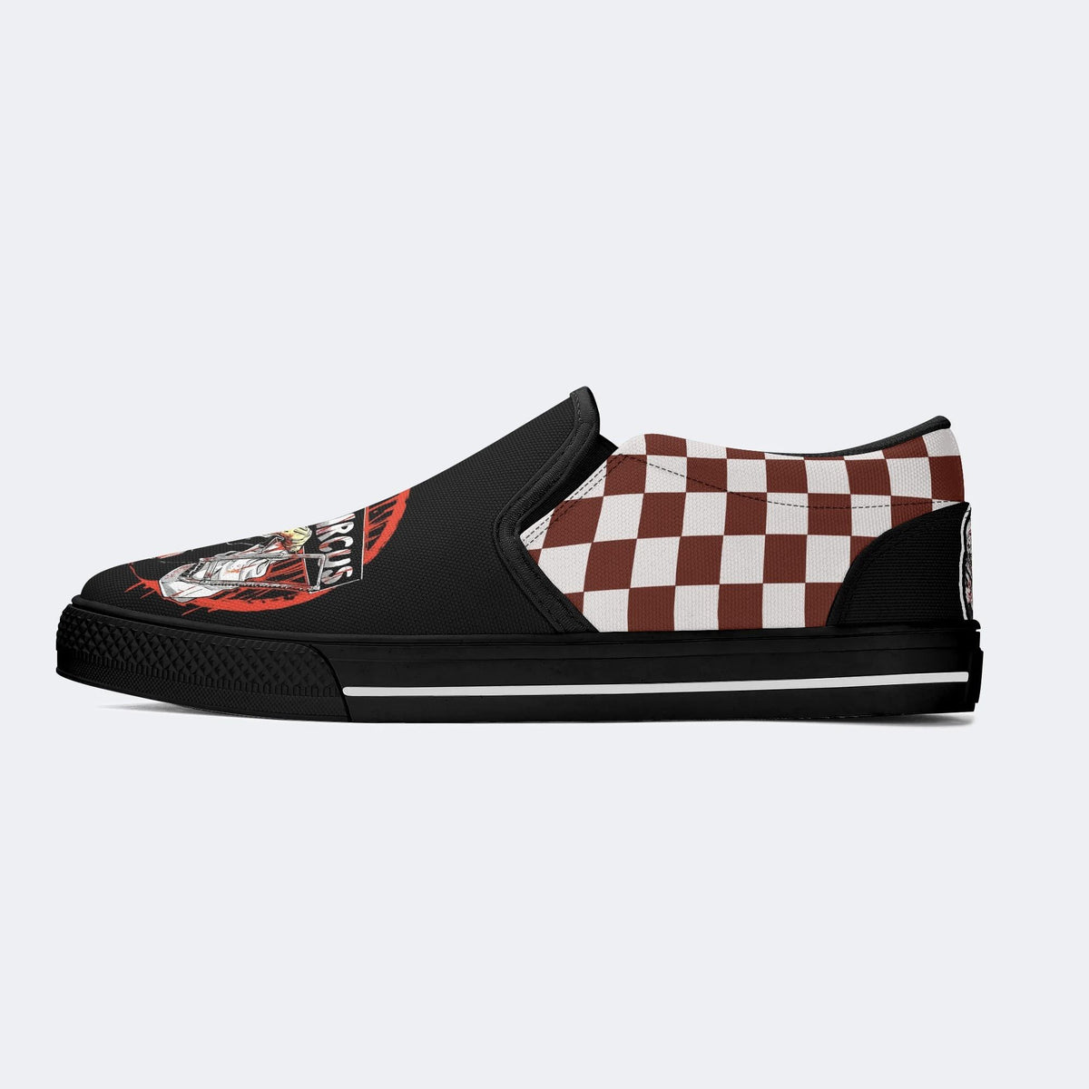 PersonalizedName Horror Print - Slip On Shoes