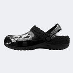 Unisex Horror Print - Fur Lined Slippers