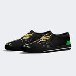 Graffiti Skull Art Print - Slip On Shoes