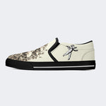 Unisex Skull&Figure&Rose Print - Slip On Shoes