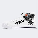 Horror Print - High Top Canvas