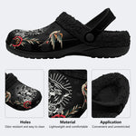 Tiger&Rose Art Print- Fur Lined Slippers/Sandals