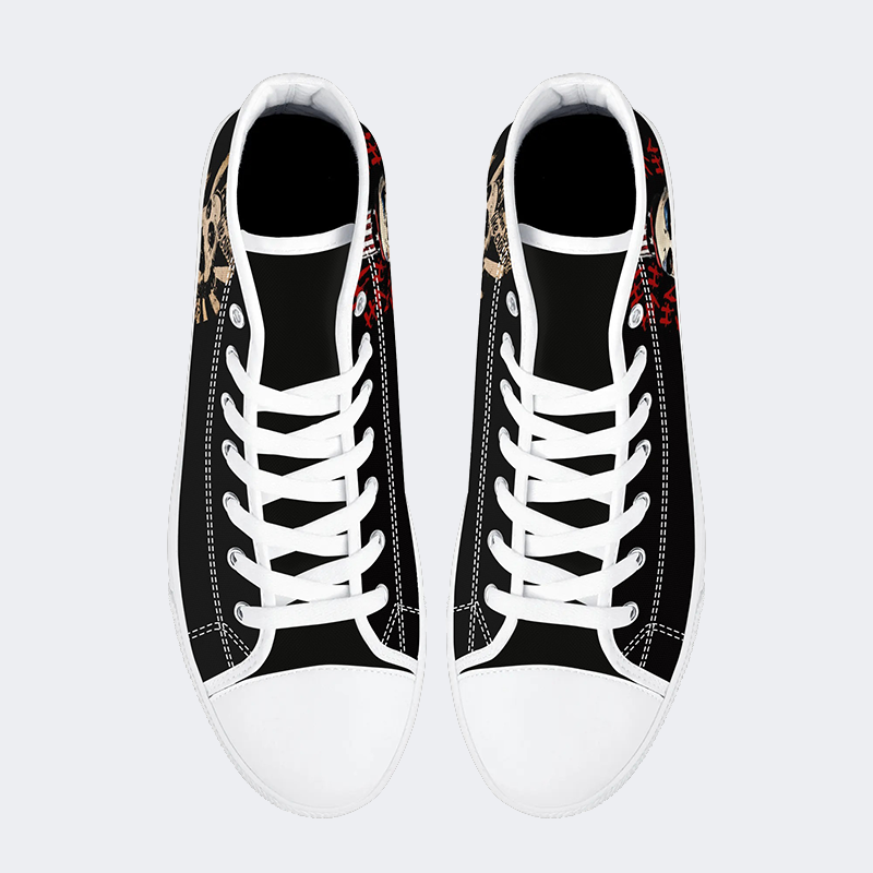 Horror Print - High Top Canvas