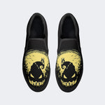 Halloween Art Casaul Print - Slip On Shoes