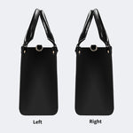 Light Green Eagle Totem - Leather Handbag