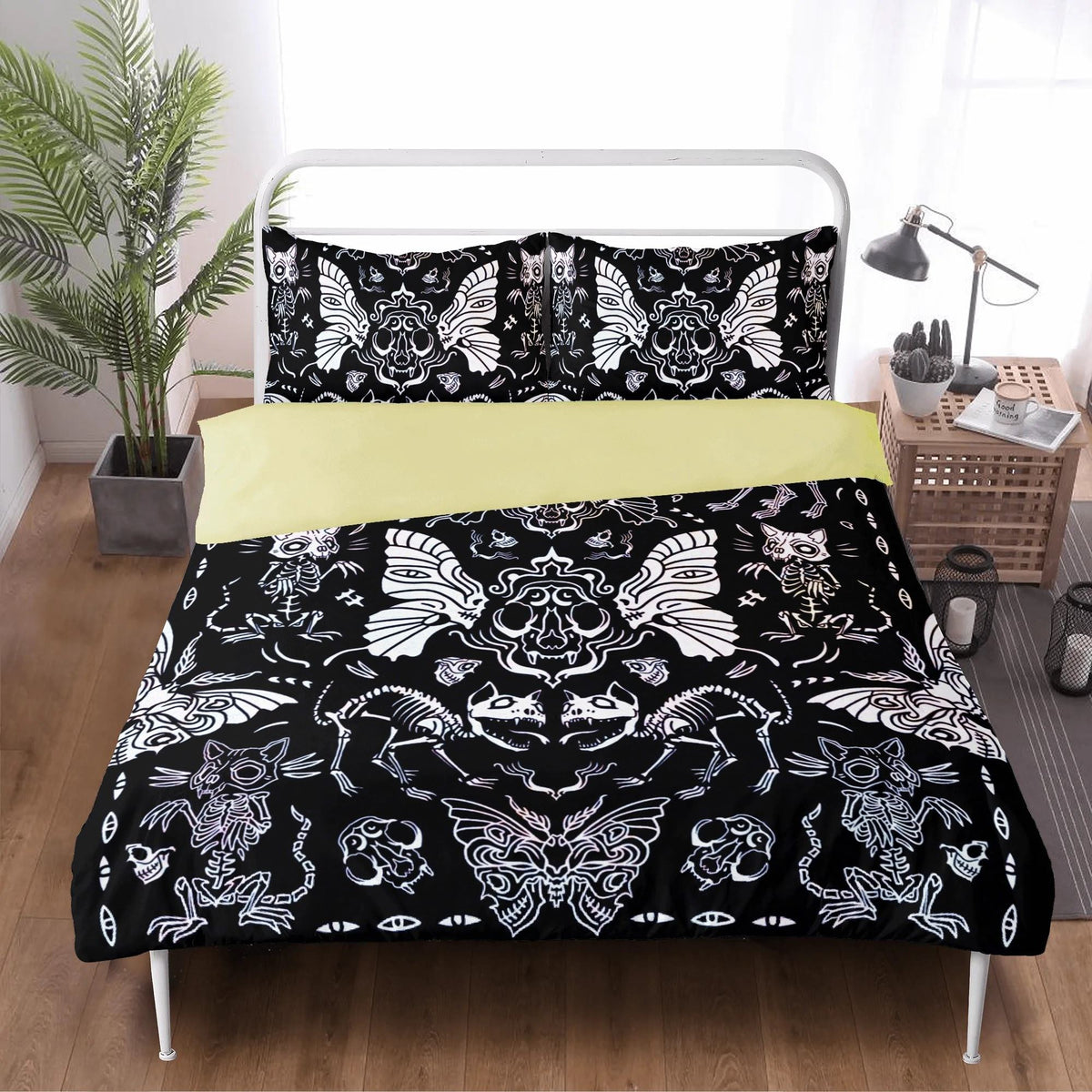 Gothic Animal Print - Three Piece Bedding Set