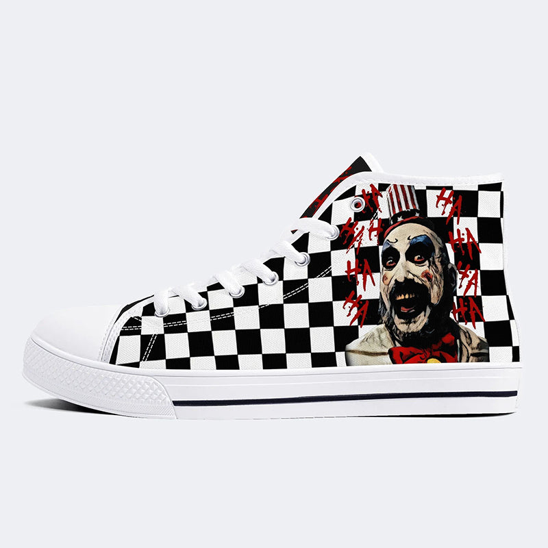 Horror-Druck - High Top Canvas