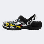 Street Pop Graffiti - Fur Lined Slippers/Sandals