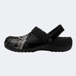 Spooky Bone Hand - Fur Lined Slippers/Sandals