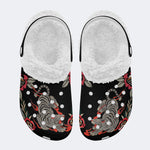 Fierce Tiger Print - Fur Lined Slippers/Sandals