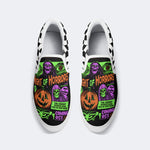 Night Of Horrors Print - Slip On Shoes