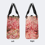 Roses of Heliogabal Print - Leather Handbag