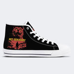 Unisex Vintage 80s Pet Sematary- High Top Canvas