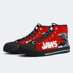 Jaws Sea Print - High Top Canvas