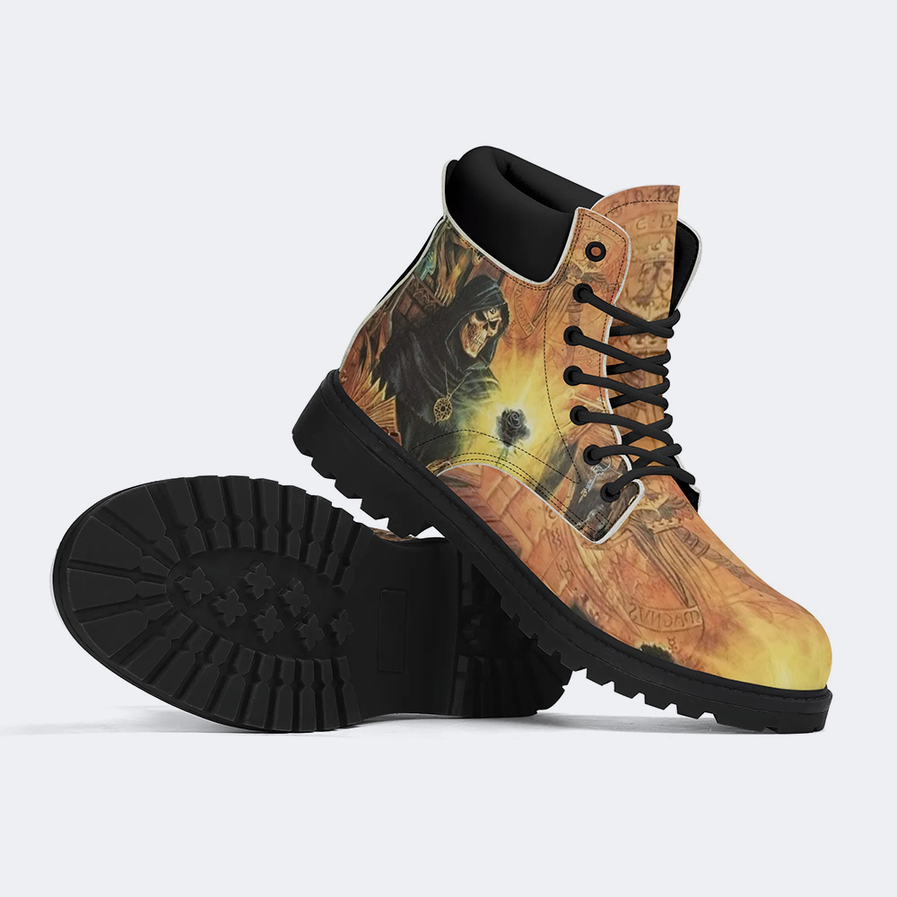 Horror Skull - Boots