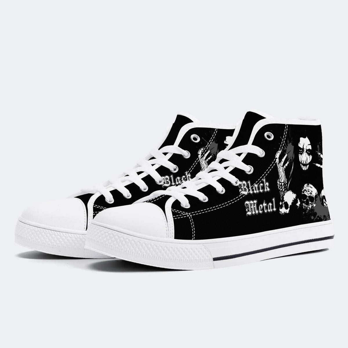 Black Metal - High Top Canvas