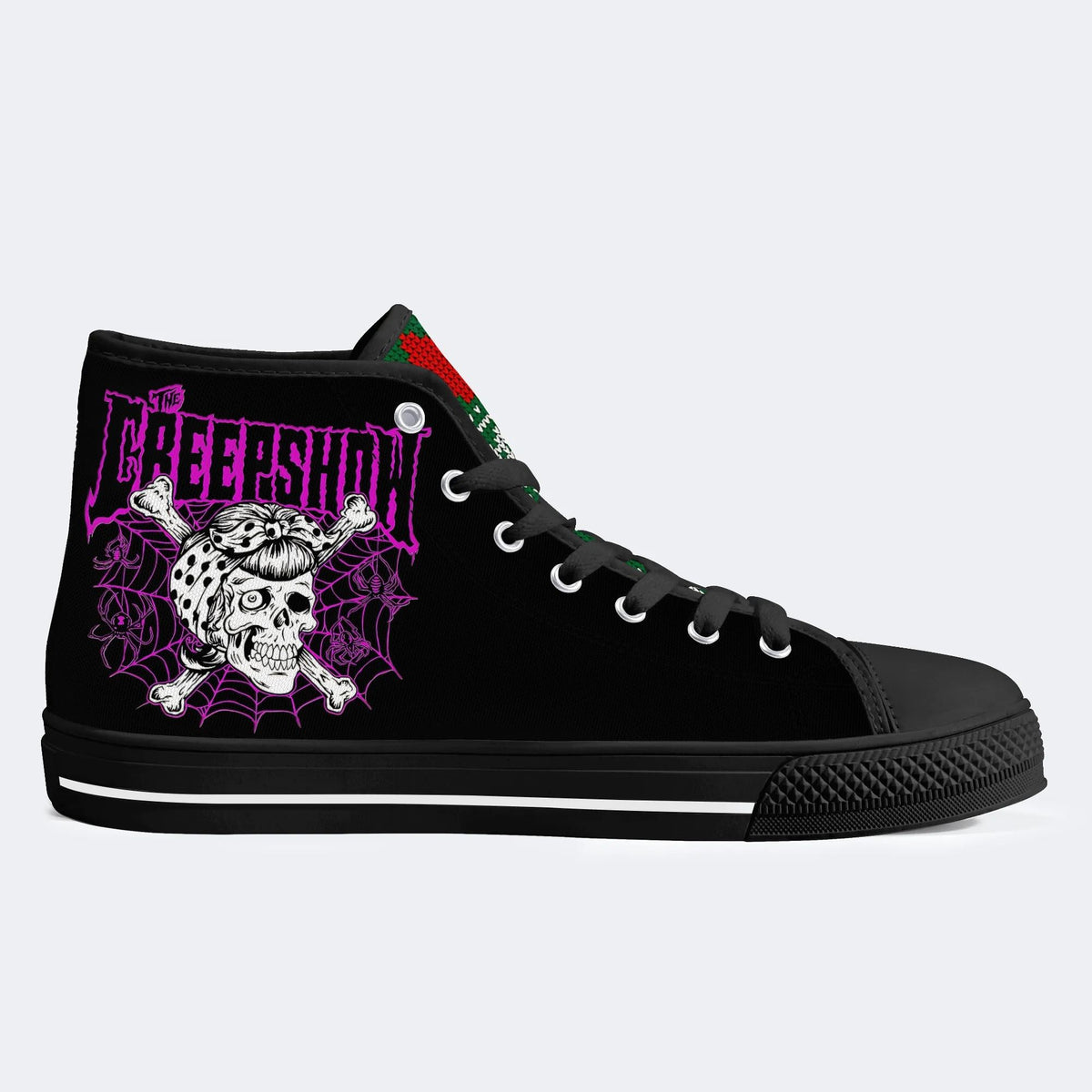 Unisex Horror Movie Graphic Print - High Top Canvas