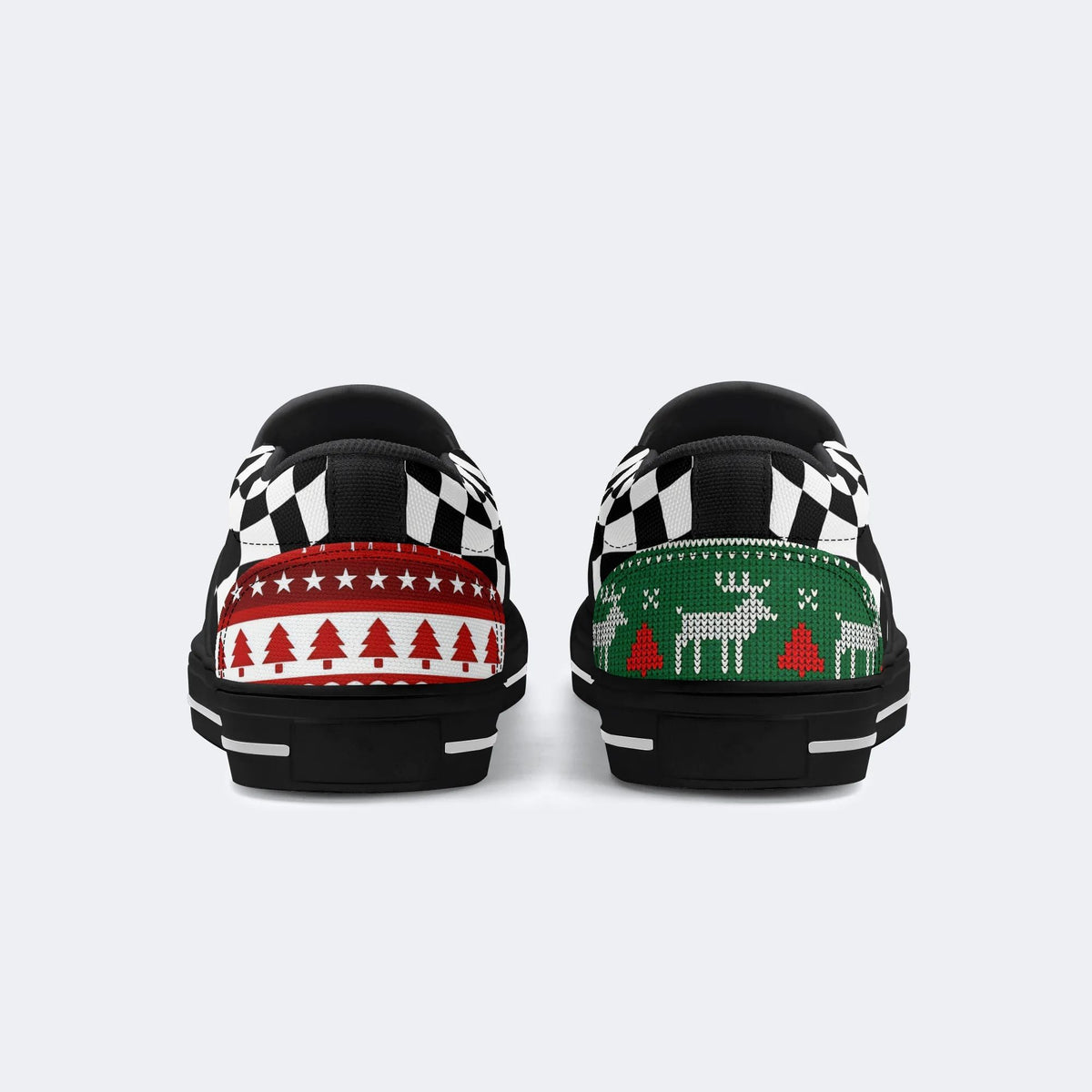 Merry Christmas Print - Slip On Shoes