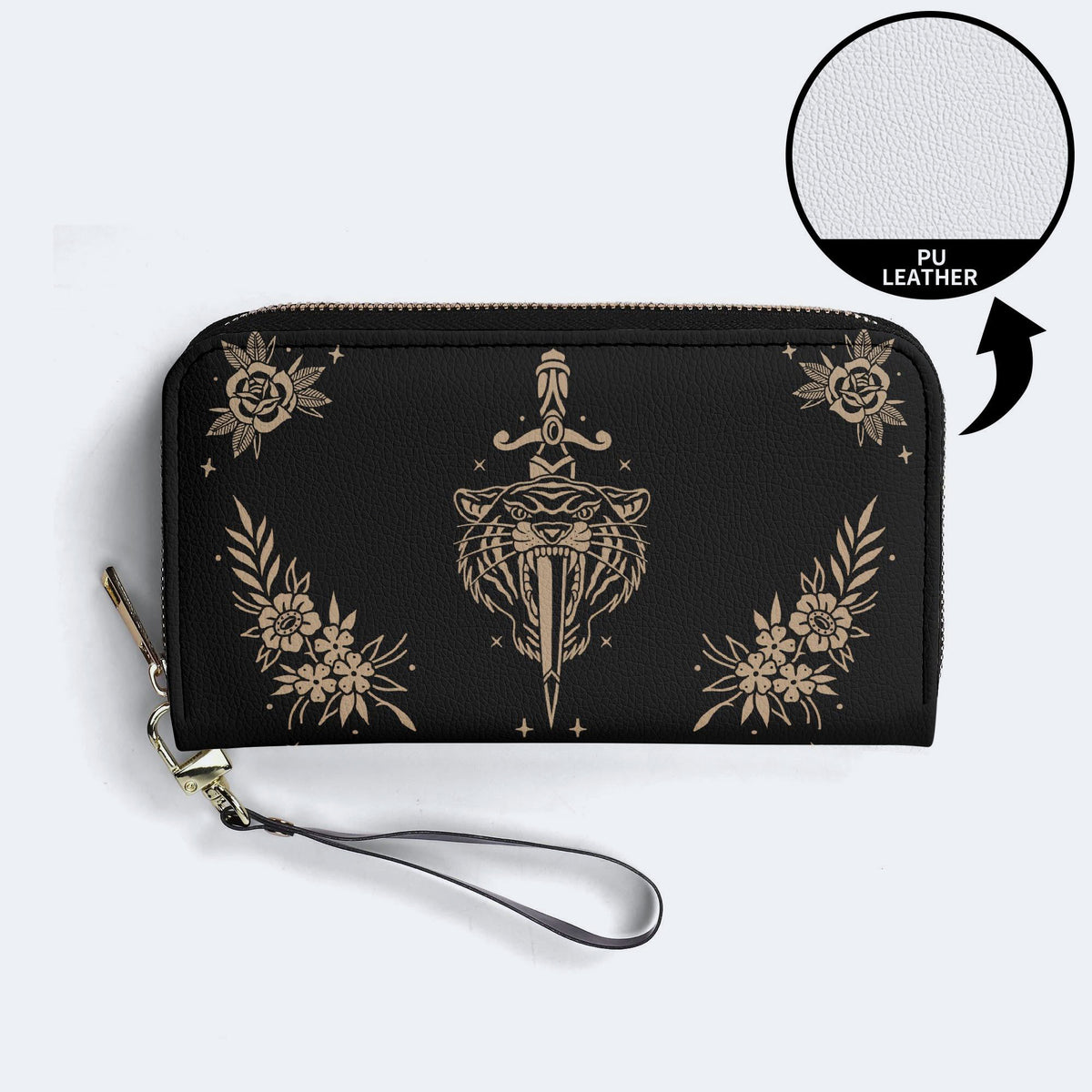 Tiger&Dagger Art Print - Leather Wallet