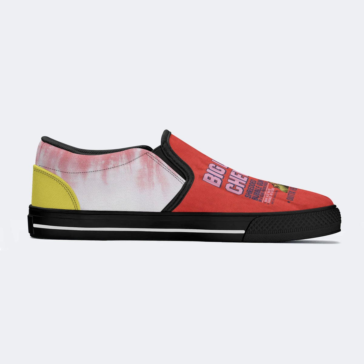 Shredded Bubble Gum Unisex Classic - Slip On Shoes