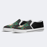 Medusa With Eyes Closed - Slip On Shoes