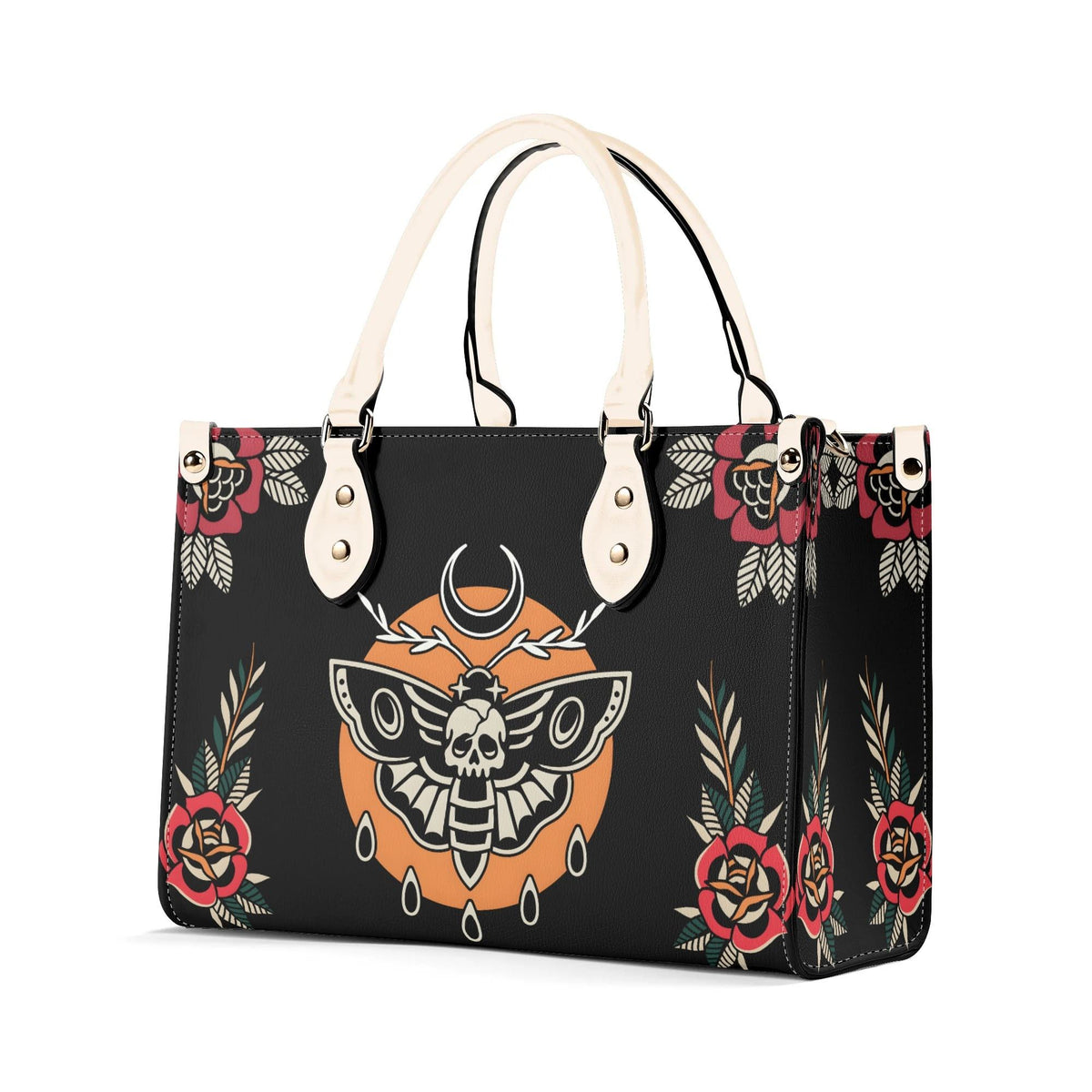 Death Moth Vintage Print - Handbag