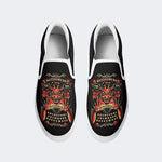 Surreal Death Skull - Slip On Shoes - Slip On Shoes