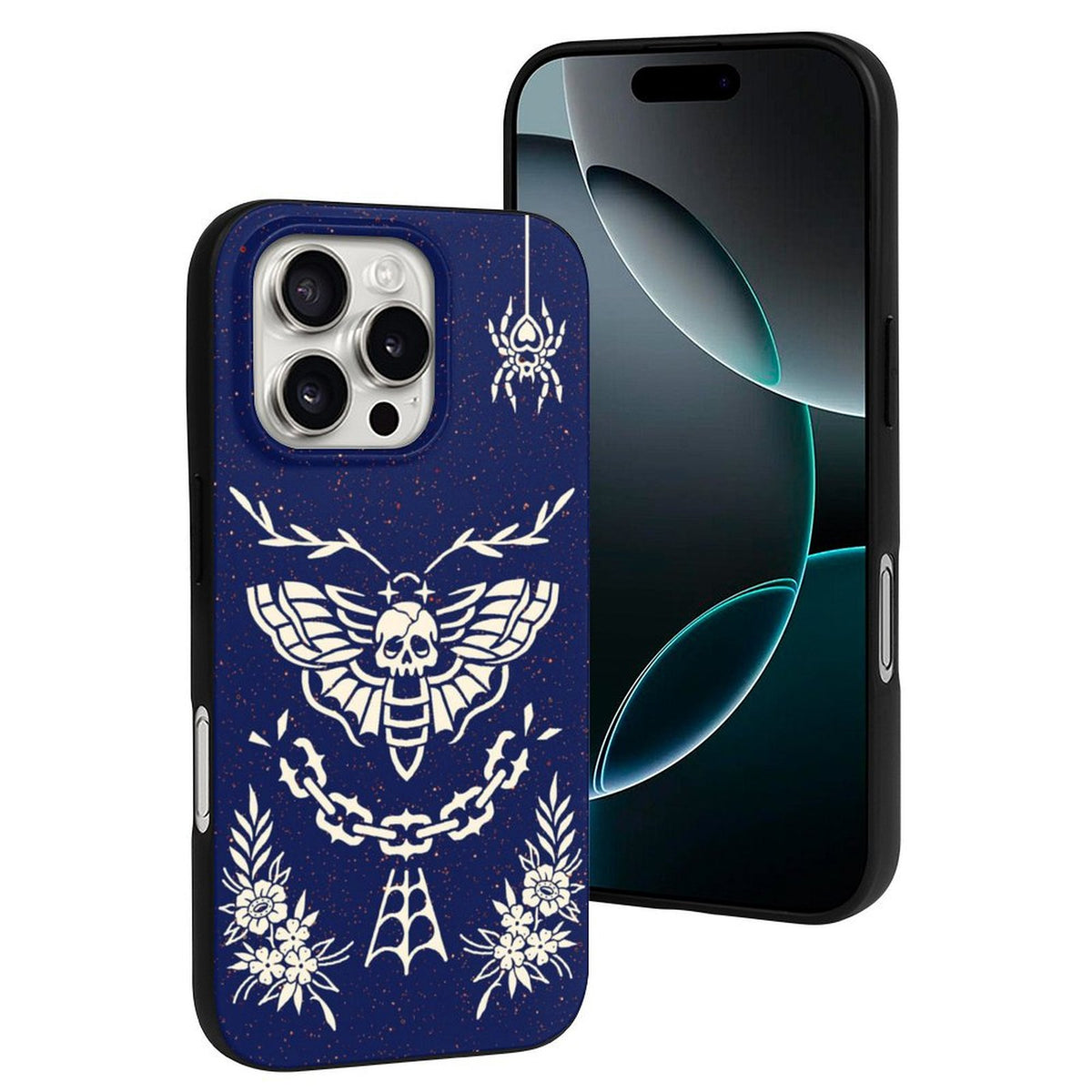 Vintage Death Moth Print - Phone Case