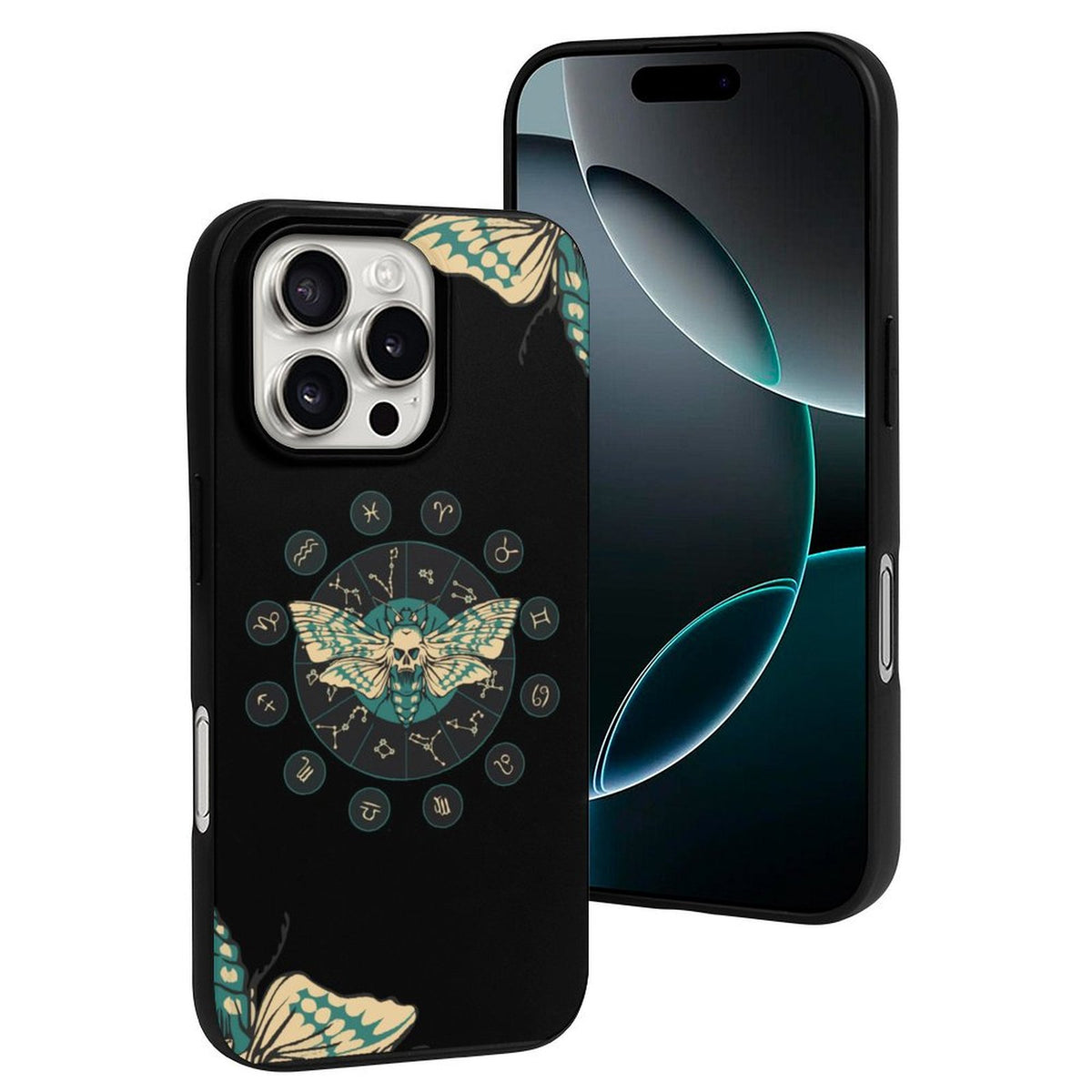 Constellation Death Moth Print - Phone Case