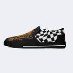 Flaming Death Moth - Slip On Shoes