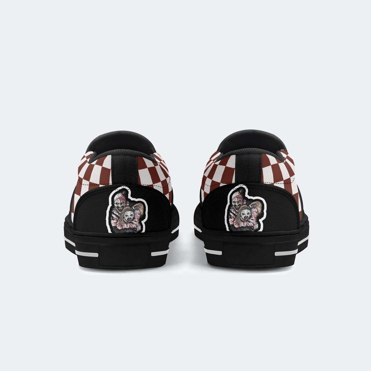 PersonalizedName Horror Print - Slip On Shoes