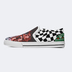 Unisex Horror Print - Slip On Shoes