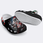 Horror Santa Claus Ghostface Print - Kid's Slippers/Sandals