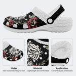 Tiger&Rose Art Print - Fur Lined Slippers/Sandals