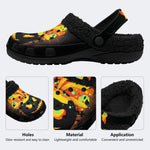 Creepy Ghost Jacko - Fur Lined Slippers/Sandals