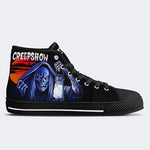 Unisex Horror Movie Vintage Graphic Print - High Top Canvas