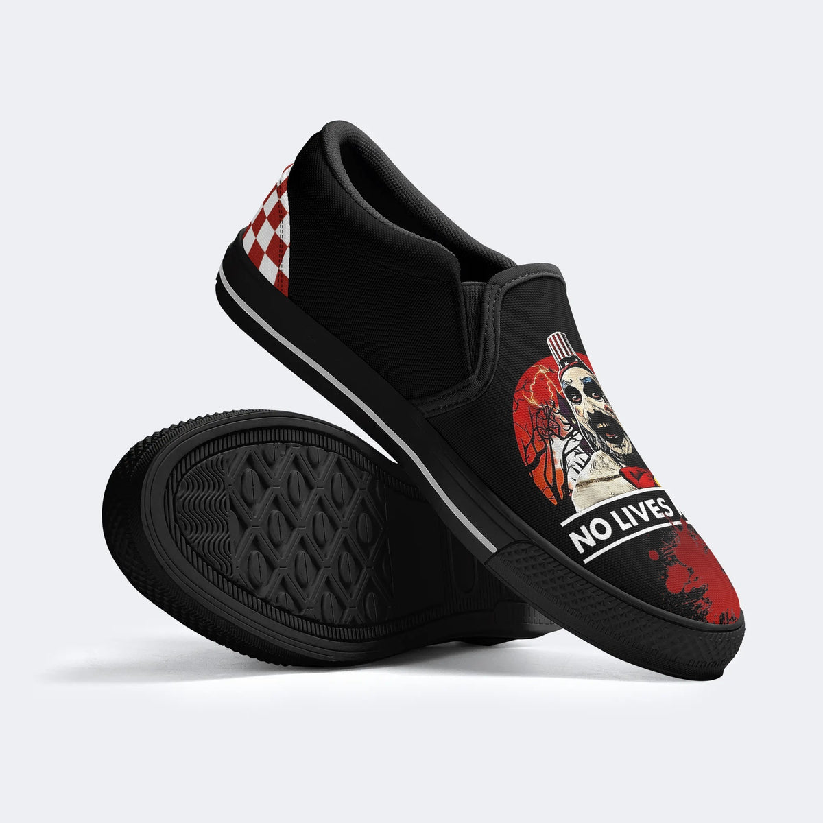 Horror Print - Slip On Shoes