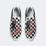 Unisex Tis But A Scratch Print - Slip On Shoes