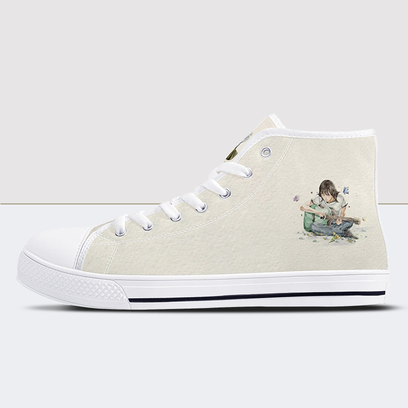 Ich fühle meine Seele High Top Canvas Schuhe