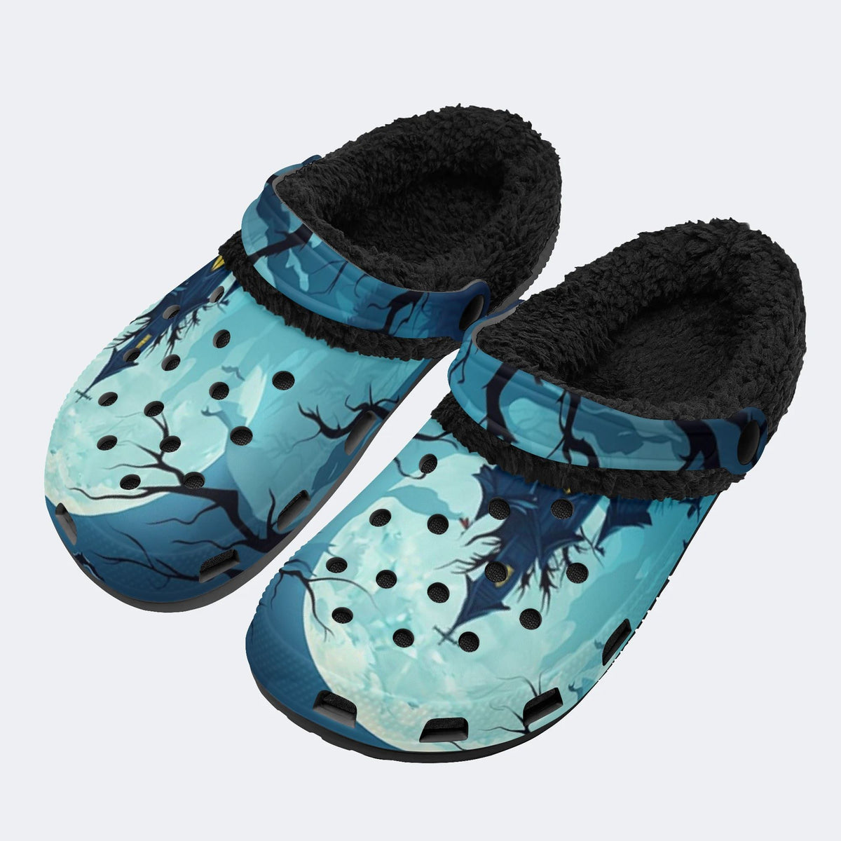 Haunted Mansion - Fur Lined Slippers/Sandals
