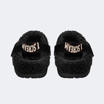 Spooky Scream Cone - Fur Lined Slippers/Sandals