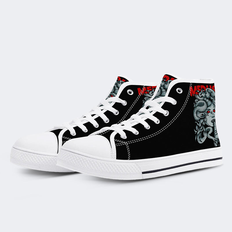 Medusa Print - High Top Canvas