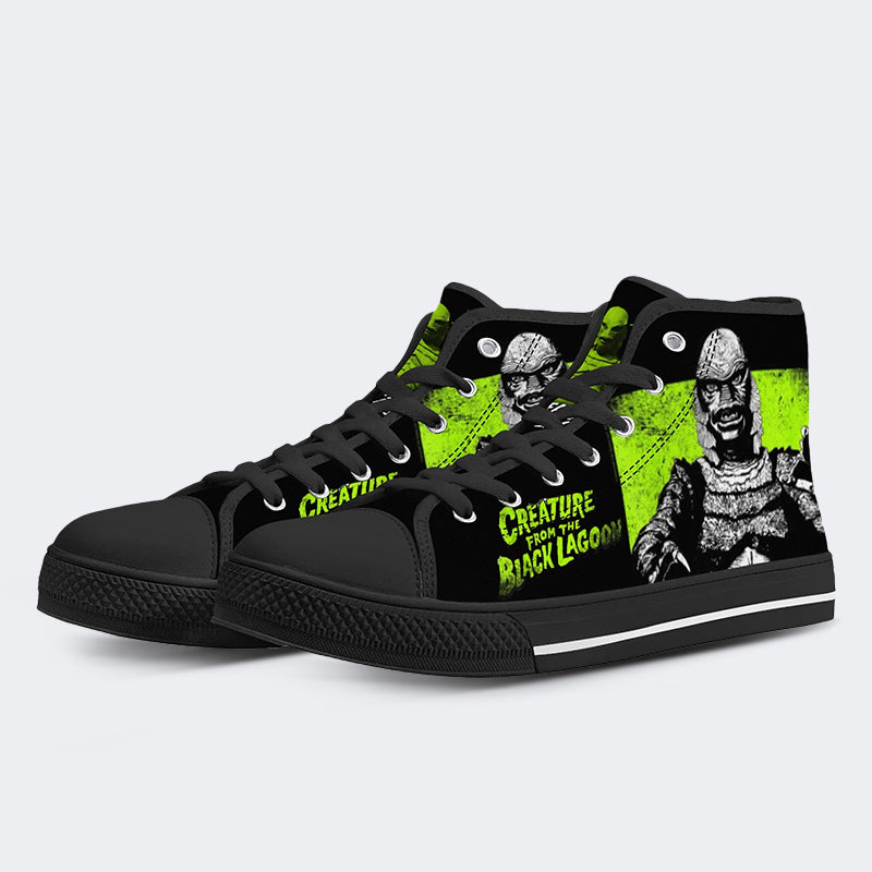 Unisex Horror Creature - High Top Canvas