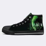 Horror Movie Printed - High Top Canvas